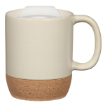 14 Oz. Cork Base Ceramic Mug