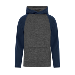 ATC™ Dynamic Heather Fleece Two Tone Hooded Youth Sweatshirt