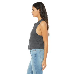 Bella+Canvas Ladies' Racerback Cropped Tank