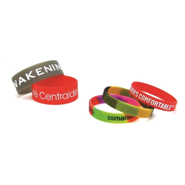 Recycled Silicone Wristband with Debossed Logo  Echo Promotions - Order  promo products online in Edmonton, Alberta Canada